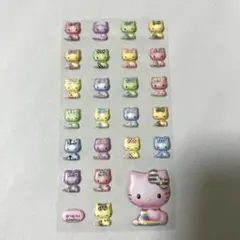 ハローキティ シール Petit Kitty スポンジシール ぷくぷく プチ