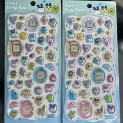 【匿名配送】たまごっち プチドロップシール 2枚セット　正規品