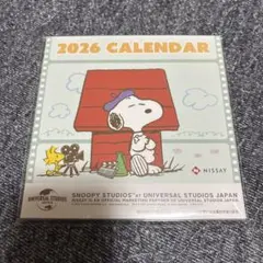 2026年 スヌーピー 卓上カレンダー　日本生命　新品未使用