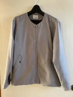 【秋】JUNRED グレー ジップアップジャケット