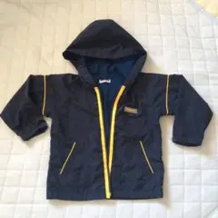 ネイビー フード付きジャケット