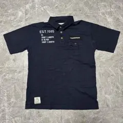 HUMMER ネイビー ポロシャツ 3L 【N23】