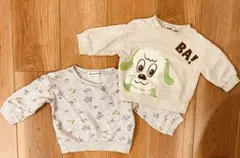 わんわん★いないいないばぁ 80 サンリオ 100 トレーナー