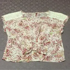 アプワイザーリッシェ 花柄カットソー