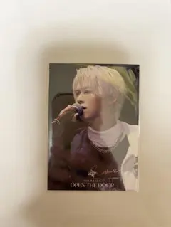 JO1 白岩瑠姫　OPEN THE DOOR DVD Blu-ray トレカ