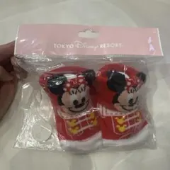 東京ディズニーリゾート ミニーマウス ベビー靴下 12-14cm