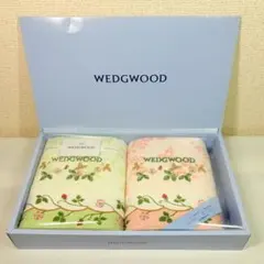 WEDGWOOD　ウェッジウッド　フェイスタオル２枚　ワイルドストロベリー
