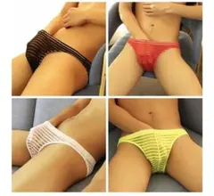 新品未使用★メンズ　セクシーランジェリー　シースルー　ボクサーパンツ　セクシー