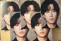 5枚フェイスカード　阿部亮平　ラウール　Snow Man / THE BEST