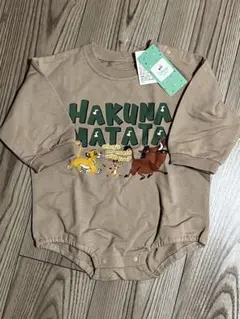 バースデイ　ライオンキングロンパース　80