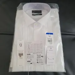 ウイングカラー　ドレスシャツ洋服の青山　タキシード　モーニング　新郎　新婦父　白