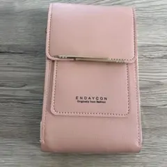 スマホショルダーバッグ ピンク