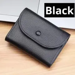黒　ミニ財布 コインケース 小物入れ 小銭入れ ポーチ 男女兼用 ユニセックス