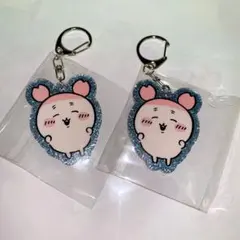 ちいかわ ラメアクリルキーホルダー5 古本屋(カニちゃん)2点セット