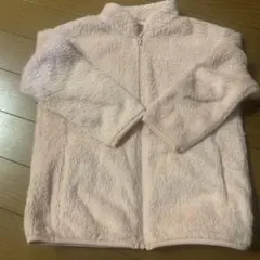 UNIQLOフリースジャケット ピンク 100