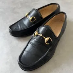 美品 GUCCI グッチ ホースビット ローファー ブラック 39 黒のサムネイル