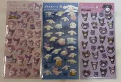 【新品未開封】立体ぷくっとシール　 サンリオ　クロミ　マイメロ　 シナモロール