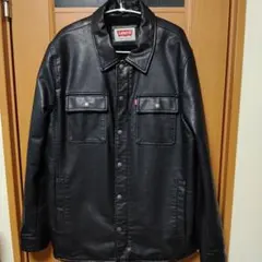 フェイクレザー レザージャケット