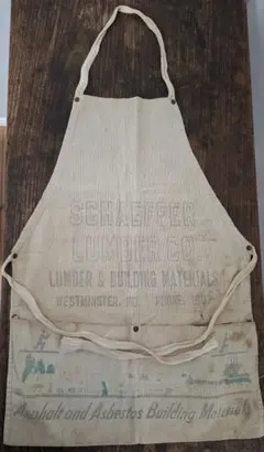 40s ワークエプロン ビンテージ apron vintage - メルカリ