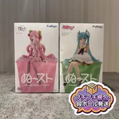 【匿名配送】初音ミク ヌードルストッパーフィギュア 2体セット