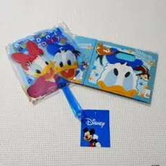 ドナルド ミニうちわ・収納ボックス