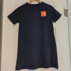 THE NORTH FACE ネイビー 半袖ワンピース　140センチ