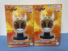 仮面ライダークウガ BIGサイズソフビ マスクディスプレイ クウガ　2個