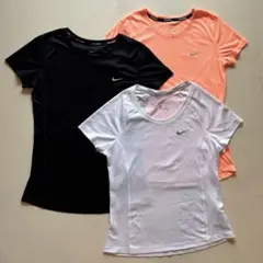 NIKE ランニング 半袖Tシャツ レディース S 3枚セット