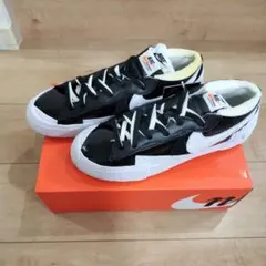 Nike Blazer LOW sacai ブラック/ホワイト