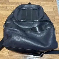 COACH レザー バックパック リュック ネイビー