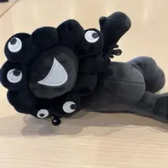 新品】黒ミャクくじ ぬいぐるみ 3等 寝そべり 大阪関西万博
