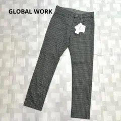 GLOBAL WORK モーションテックスキニーパンツ メンズ XS グレー