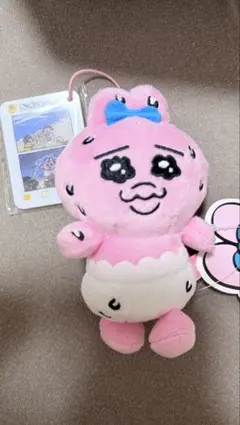 おぱんちゅうさぎSNS風アクリル付マスコット