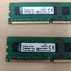 DDR3 8GB メモリ ×2 16MB