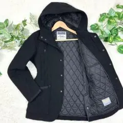 美品　トゥモローランド　シェットランドウール　ツイード　キルティング　フーディー