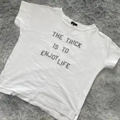 ✨極美品✨ COMME CA ISM 半袖Tシャツ ホワイト サイズ11