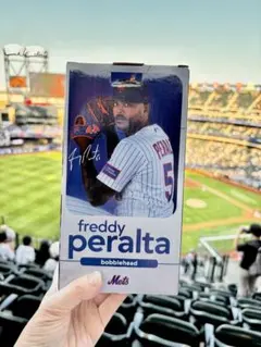 Freddy peralta NY Mets ボブルヘッド - メルカリ