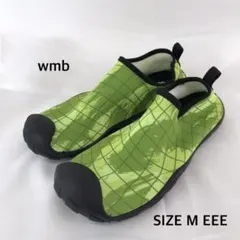 美品⭐wmb グリーン マリンシューズ M EEE