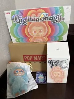 POP MART Energy labubu エナジーラブブ　水色