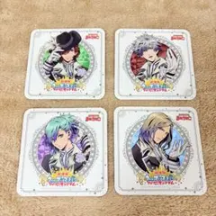 【美品/まとめ売り】うたプリ まねきねこコースター QUARTET NIGHT