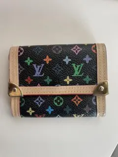 Louis Vuitton コインケース ブラック・マルチカラー