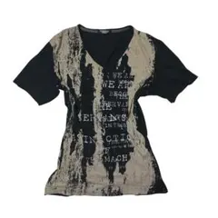 00s archive V-neck graphic T-shirtのサムネイル