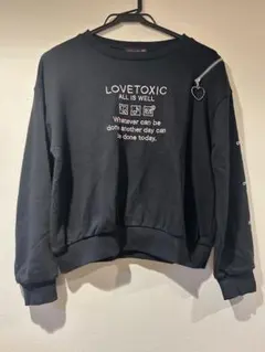 LOVETOXIC ブラック長袖カットソー