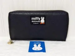【新品】ミッフィー 長財布 ② ブラック miffy 長財布 黒 ミッフィー財布のサムネイル
