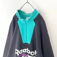 【90s】リーボック 2色切替   スウェット プルオーバー  トレーナー