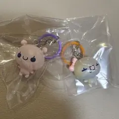 ぷくぷくあわわちゃん　ころんとクリアめじるしチャーム