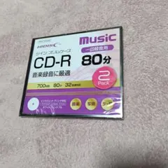 HIDISC 音楽用 CD-R 80分 2枚組