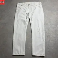 1349古着Levi's501デニムパンツ白Ｗ４２Ｌ３２ボタンフライアメカジのサムネイル