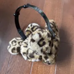 ヒョウ柄　ディズニー　耳当て