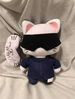 呪術廻戦 五条悟 ぬいぐるみ with cat